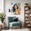Sun-Kissed Beach Girl Living Room Demo