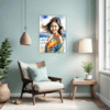 Sun-Kissed Beach Girl Living Room Demo