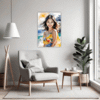 Sun-Kissed Beach Girl Living Room Demo