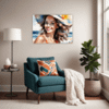 Sun-Kissed Beach Girl Living Room Demo