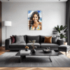 Sun-Kissed Beach Girl Living Room Demo