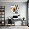 Sun-Kissed Beach Girl Office Demo
