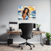 Sun-Kissed Beach Girl Office Demo