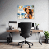 Sun-Kissed Beach Girl Office Demo