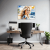 Sun-Kissed Beach Girl Office Demo