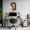 Sun-Kissed Beach Girl Office Demo
