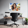 Sun-Kissed Beach Girl Office Demo