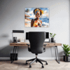 Sun-Kissed Beach Girl Office Demo