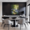Sunlit Bluebell Glade Dining Room Demo