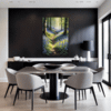 Sunlit Bluebell Glade Dining Room Demo