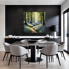 Sunlit Bluebell Glade Dining Room Demo