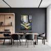 Sunlit Bluebell Glade Dining Room Demo