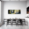 Sunlit Bluebell Glade Dining Room Demo