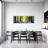 Sunlit Bluebell Glade Dining Room Demo