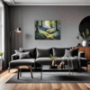 Sunlit Bluebell Glade Living Room Demo