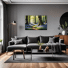 Sunlit Bluebell Glade Living Room Demo