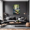 Sunlit Bluebell Glade Living Room Demo