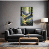 Sunlit Bluebell Glade Living Room Demo