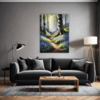 Sunlit Bluebell Glade Living Room Demo