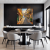 Sunlit Italian Village Dining Room Demo