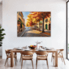 Sunlit Italian Village Dining Room Demo