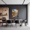 Sunlit Italian Village Dining Room Demo