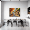 Sunlit Italian Village Dining Room Demo