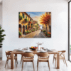 Sunlit Italian Village Dining Room Demo