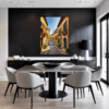 Sunlit Italian Village Dining Room Demo