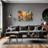 Sunlit Italian Village Living Room Demo