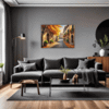 Sunlit Italian Village Living Room Demo