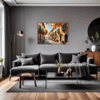 Sunlit Italian Village Living Room Demo
