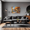 Sunlit Italian Village Living Room Demo