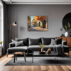 Sunlit Italian Village Living Room Demo