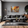 Sunlit Italian Village Living Room Demo