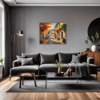 Sunlit Italian Village Living Room Demo