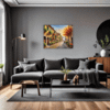 Sunlit Italian Village Living Room Demo