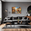 Sunlit Italian Village Living Room Demo