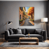 Sunlit Italian Village Living Room Demo