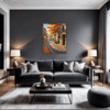 Sunlit Italian Village Living Room Demo