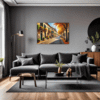 Sunlit Italian Village Living Room Demo