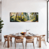 Sunlit Palm Grove Dining Room Demo