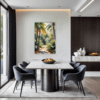 Sunlit Palm Grove Dining Room Demo