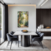 Sunlit Palm Grove Dining Room Demo