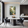 Sunlit Palm Grove Dining Room Demo