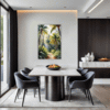 Sunlit Palm Grove Dining Room Demo