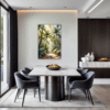 Sunlit Palm Grove Dining Room Demo