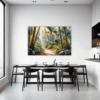 Sunlit Palm Grove Dining Room Demo