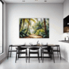 Sunlit Palm Grove Dining Room Demo