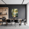 Sunlit Palm Grove Dining Room Demo